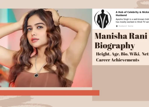 Manisha Rani Biography