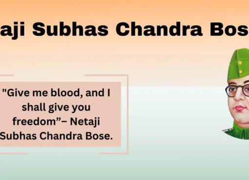 Netaji Subhas Chandra Bose Biography in English