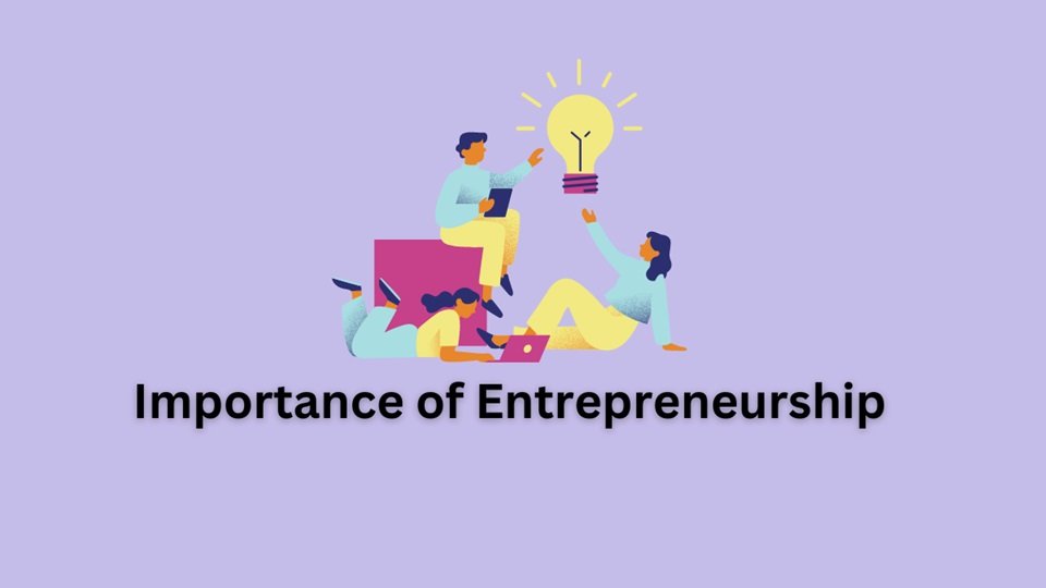 Importance of Entrepreneurship in Economic Growth