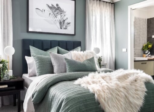 King-Size Bed Design with the Best Winter Blankets