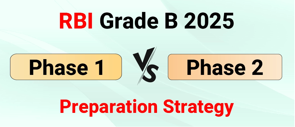 RBI Grade B 2025: Phase 1 vs. Phase 2 Preparation Strategy