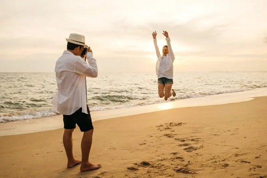 From Sunrise to Sunset: Creating Romantic Memories by the Sea