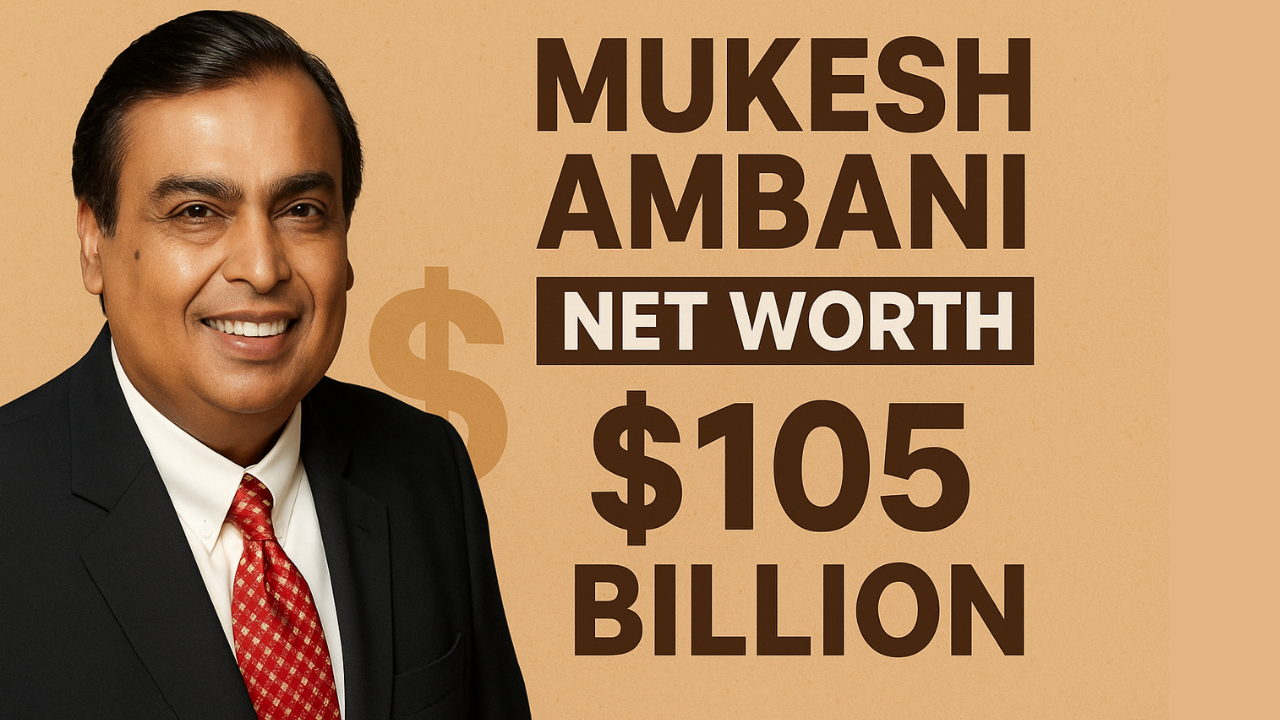 Mukesh Ambani Net Worth