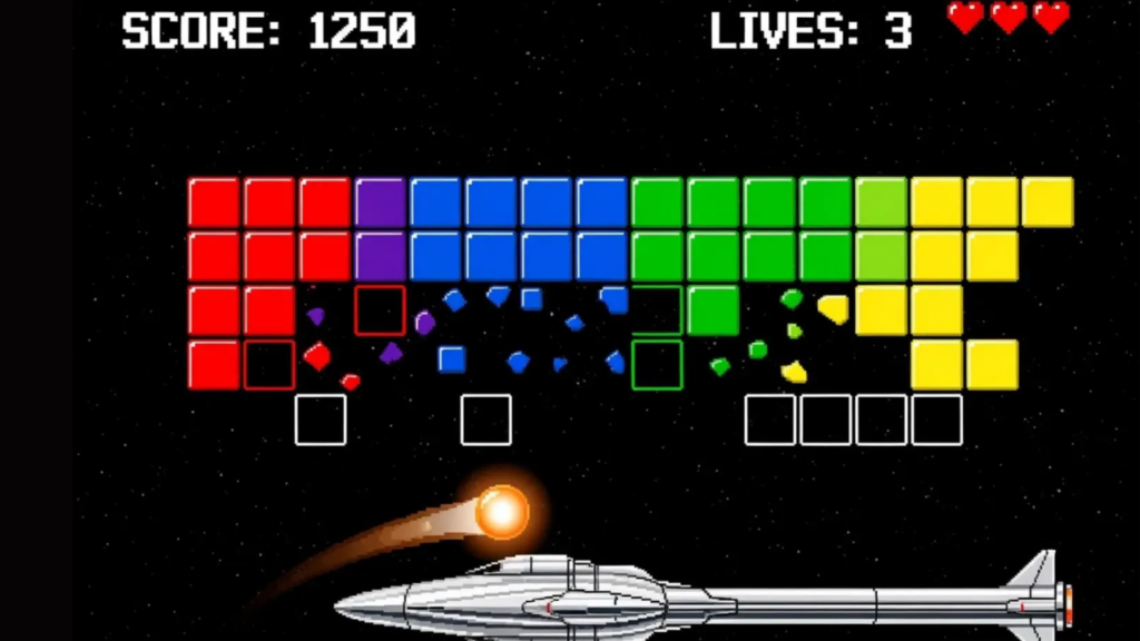 Google Block Breaker