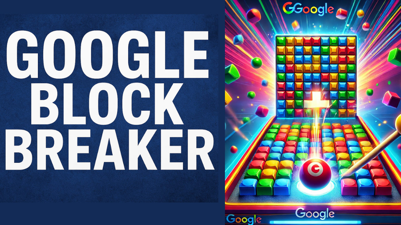 Google Block Breaker