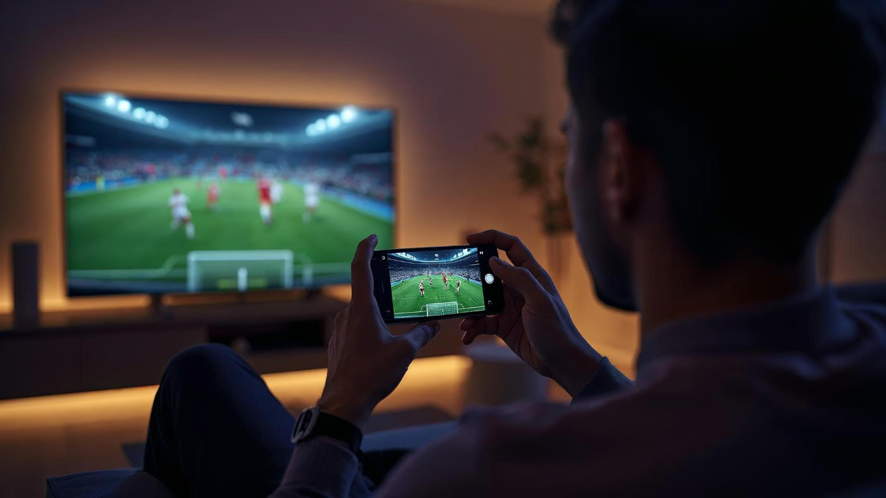 Desi Cricket Live As Couple Time In The Digital Age