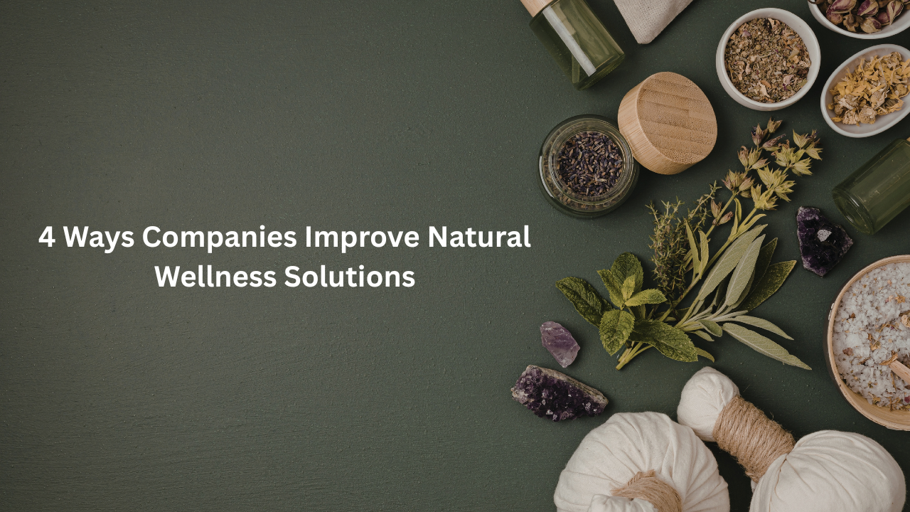 4 Ways Companies Improve Natural Wellness Solutions